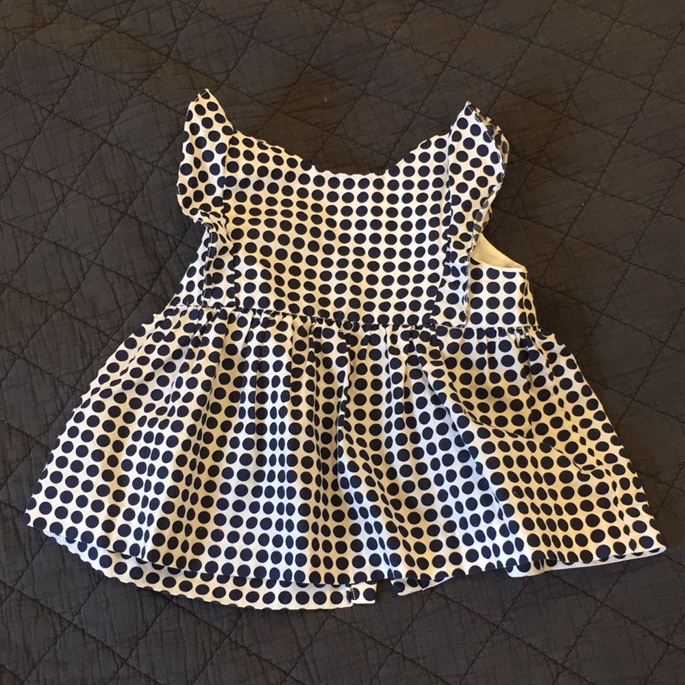 jacadi polka dot top